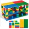 Strictly Briks Toy Building Blocks For Kids and Toddlers, Classic Big Bricks Set and Baseplates, Large Pegs For Ages 3-14, 100% Compatible with All Major Brands, Basic Colors, 96 Pieces